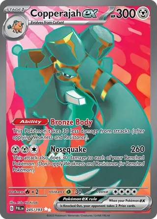 Copperajah ex — Ultra Rare variant