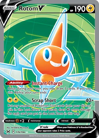 Rotom V — Rare Ultra variant
