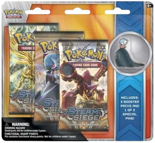 Steam Siege Collectible Pin 3-Pack Blister - Shiny Mega Gardevoir