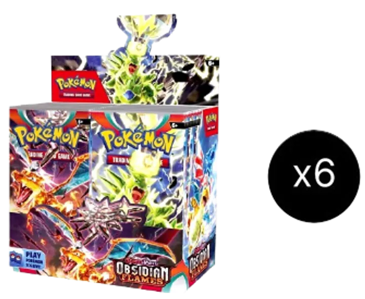 Obsidian Flames Booster Box Case