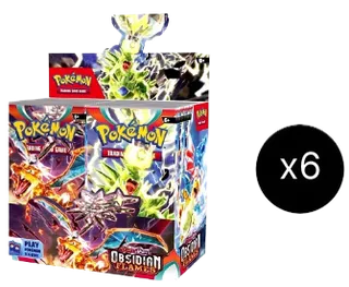 Obsidian Flames Booster Box Case