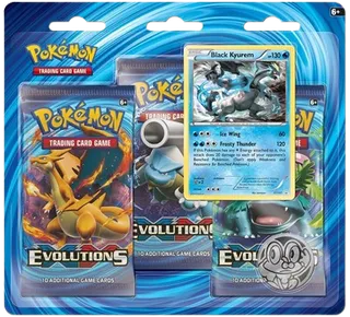 Evolutions 3-Pack Blister - Black Kyurem