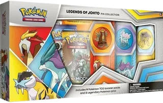 Legends of Johto Pin Collection