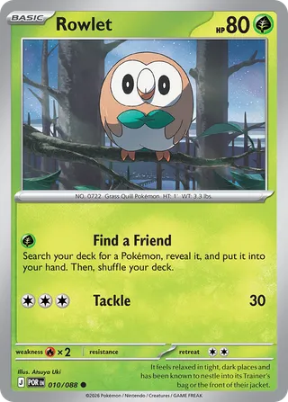 Rowlet — Common variant