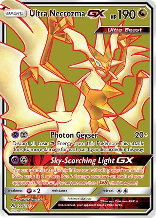 Ultra Necrozma-GX — Rare Ultra variant