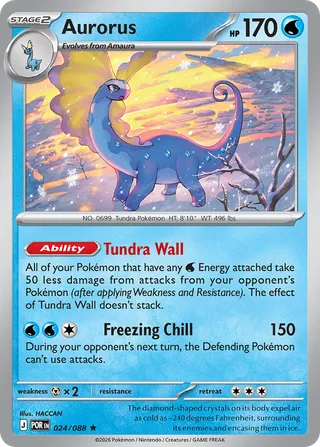 Aurorus — Rare variant