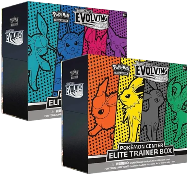 Evolving Skies Elite Trainer Box (Set of 2)