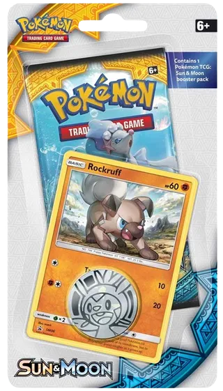 Sun & Moon Single Blister Pack - Rockruff