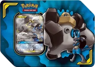 Unified Minds Power Partnership Tin - Lucario & Melmetal GX