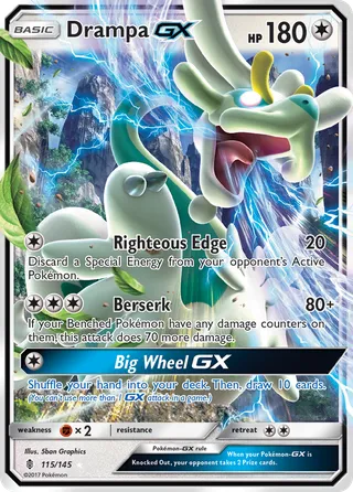 Drampa-GX — Rare Holo GX variant