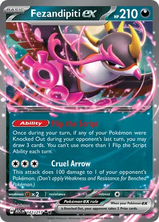 Fezandipiti ex — Double Rare variant