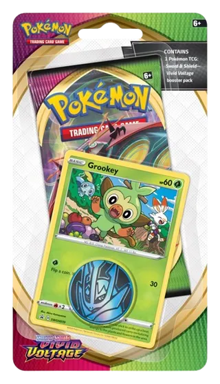 Vivid Voltage Single Pack Blister - Grookey