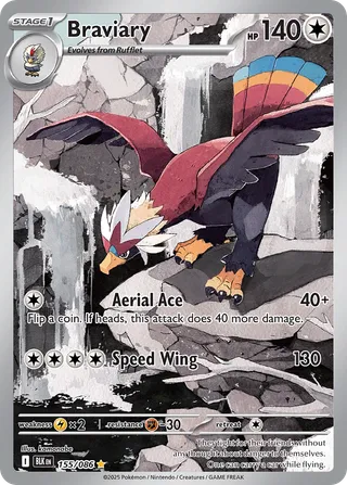 Braviary — Illustration Rare variant