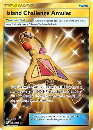Island Challenge Amulet — Rare Secret variant