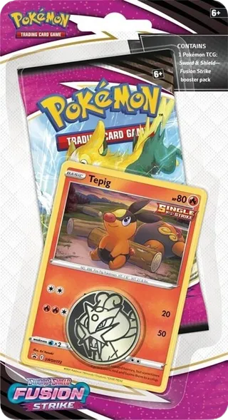 Fusion Strike Single Pack Blister - Tepig