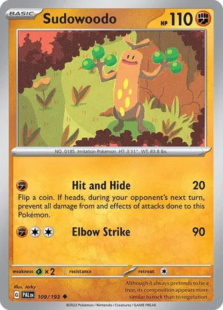 Sudowoodo — Uncommon variant