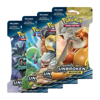 Unbroken Bonds Sleeved Booster Pack Art Bundle (Set of 4)