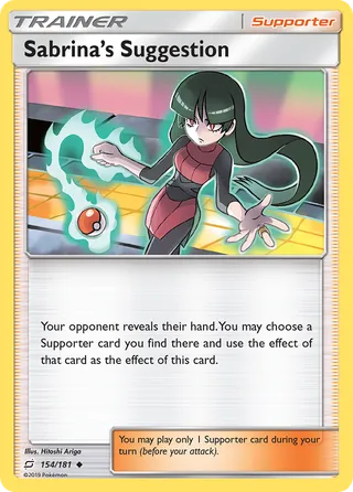 Sabrina's Suggestion — Uncommon variant