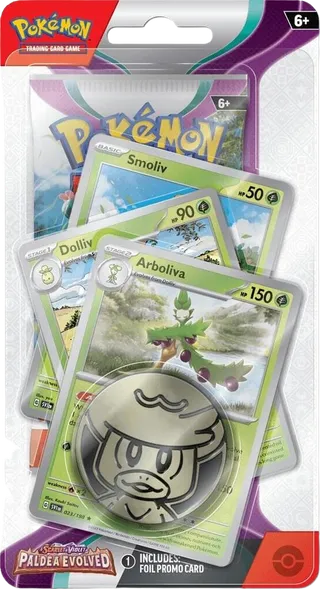 Paldea Evolved Premium Checklane Blister - Arboliva