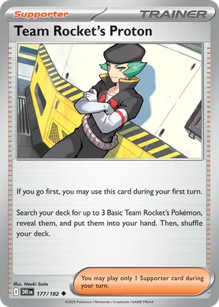 Team Rocket's Proton — Uncommon variant
