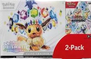 Costco Pokémon Prismatic Evolutions 2-Pack Trainer Box and Booster Bundle