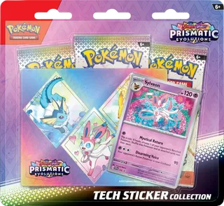 Prismatic Evolutions Tech Sticker Collection - Sylveon