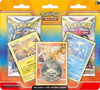 Enhanced 2-Pack Blister Pack (Articuno, Zapdos, & Moltres)