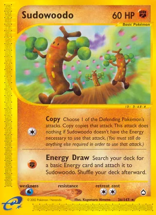 Sudowoodo — Rare variant