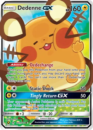 Dedenne-GX — Rare Ultra variant