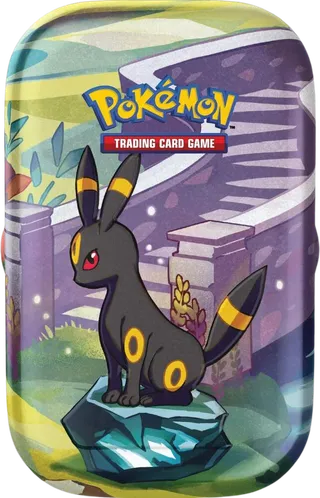 Prismatic Evolutions Mini Tin