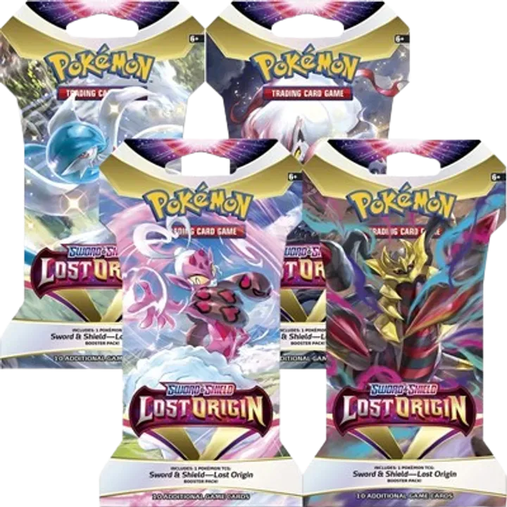 Lost Origin Sleeved Booster Pack Art Bundle (Set of 4)