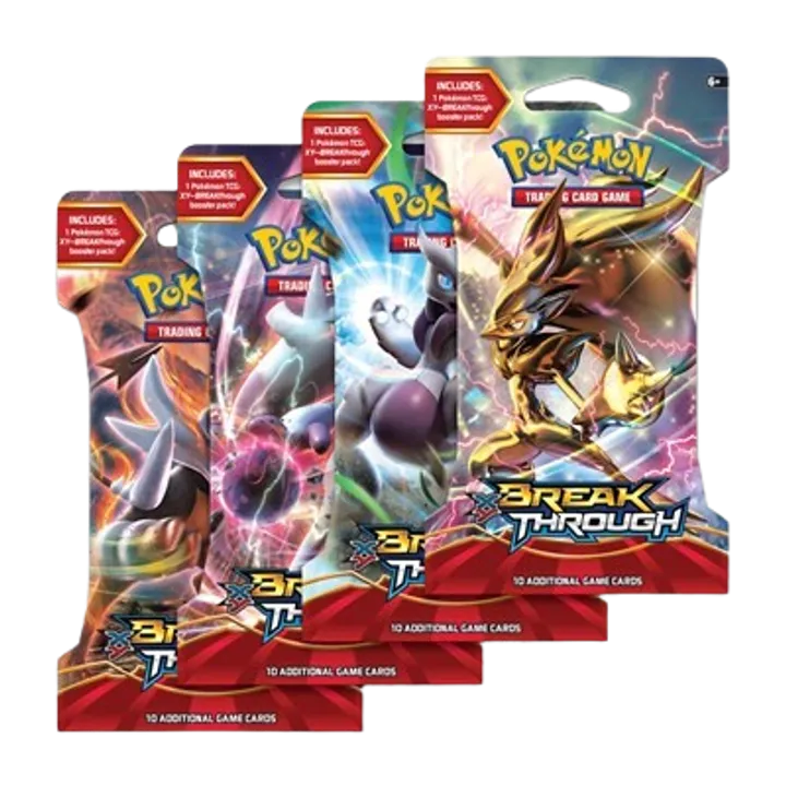 BREAKthrough Sleeved Booster Pack Art Bundle (Set of 4)
