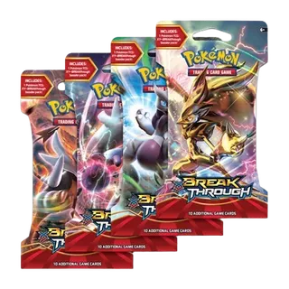BREAKthrough Sleeved Booster Pack Art Bundle (Set of 4)