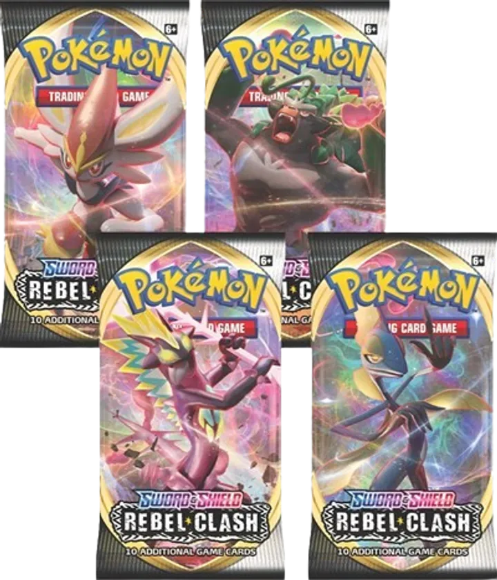 Rebel Clash Booster Pack Art Bundle (Set of 4)