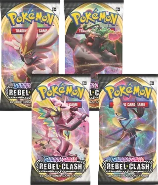 Rebel Clash Booster Pack Art Bundle (Set of 4)