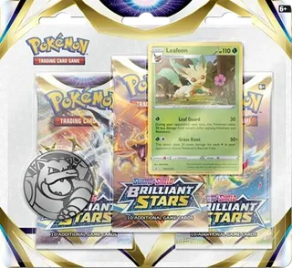 Brilliant Stars 3-Pack Blister - Leafeon