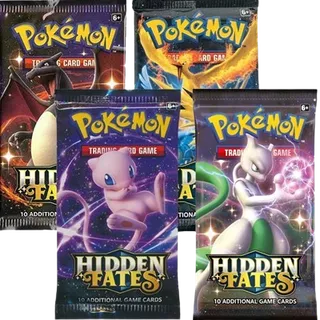 Hidden Fates Booster Pack Art Bundle (Set of 4)