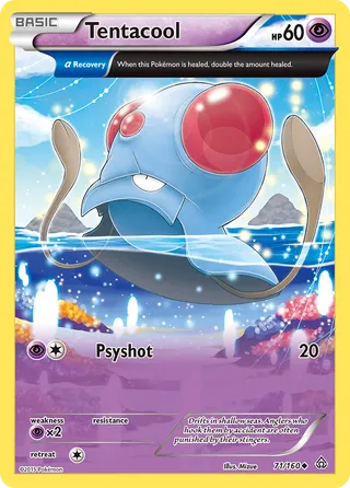 Tentacool — Uncommon variant