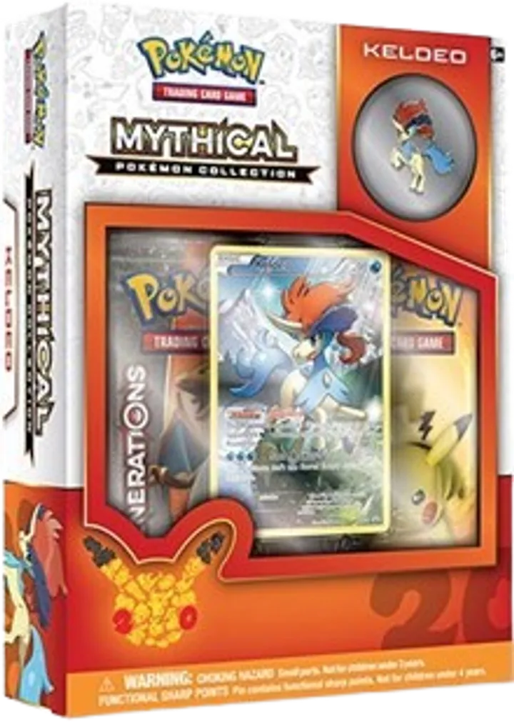 Mythical Pokemon Collection Box - Keldeo