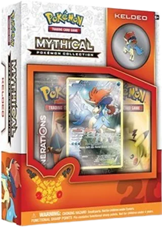 Mythical Pokemon Collection Box - Keldeo