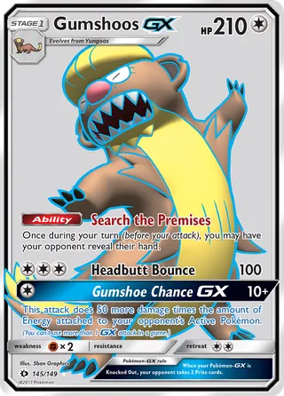 Gumshoos-GX — Rare Ultra variant