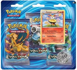 Evolutions 3-Pack Blister - Braixen