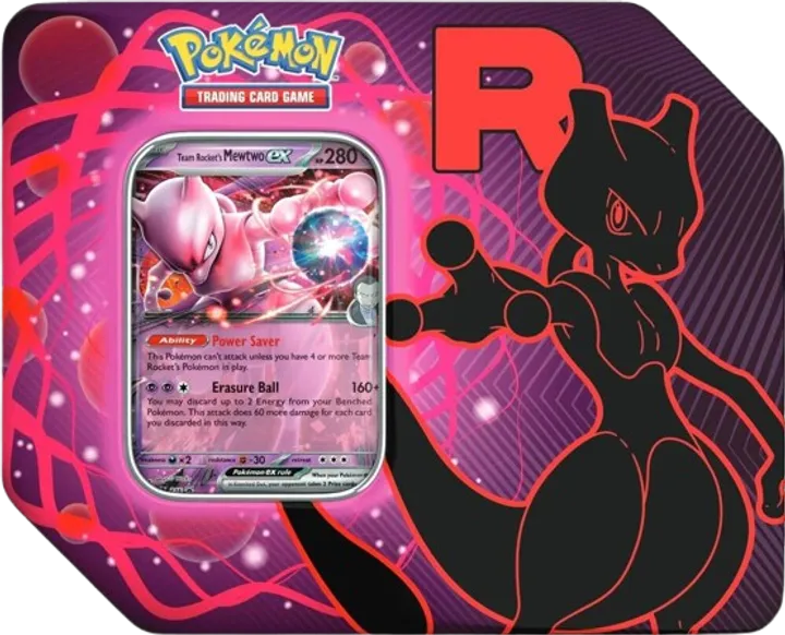 Team Rocket Tin (Team Rocket's Mewtwo ex)