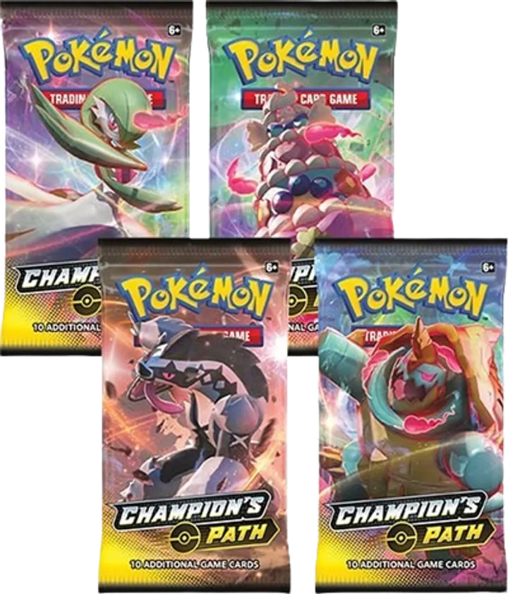 Champion's Path Booster Pack Art Bundle (Set of 4)