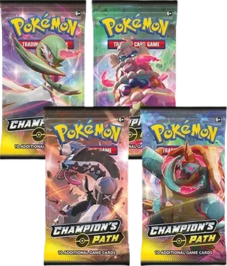 Champion's Path Booster Pack Art Bundle (Set of 4)
