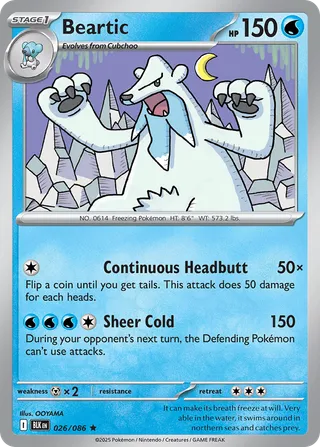 Beartic — Rare variant