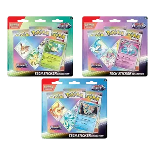 Prismatic Evolutions Tech Sticker Collection (Set of 3)