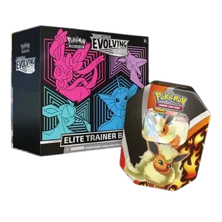 Costco Pokémon Evolving Skies Elite Trainer Box and Tin