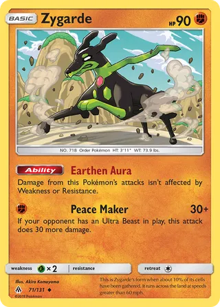 Zygarde — Uncommon variant