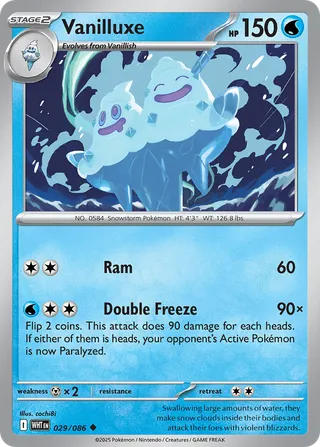 Vanilluxe — Uncommon variant